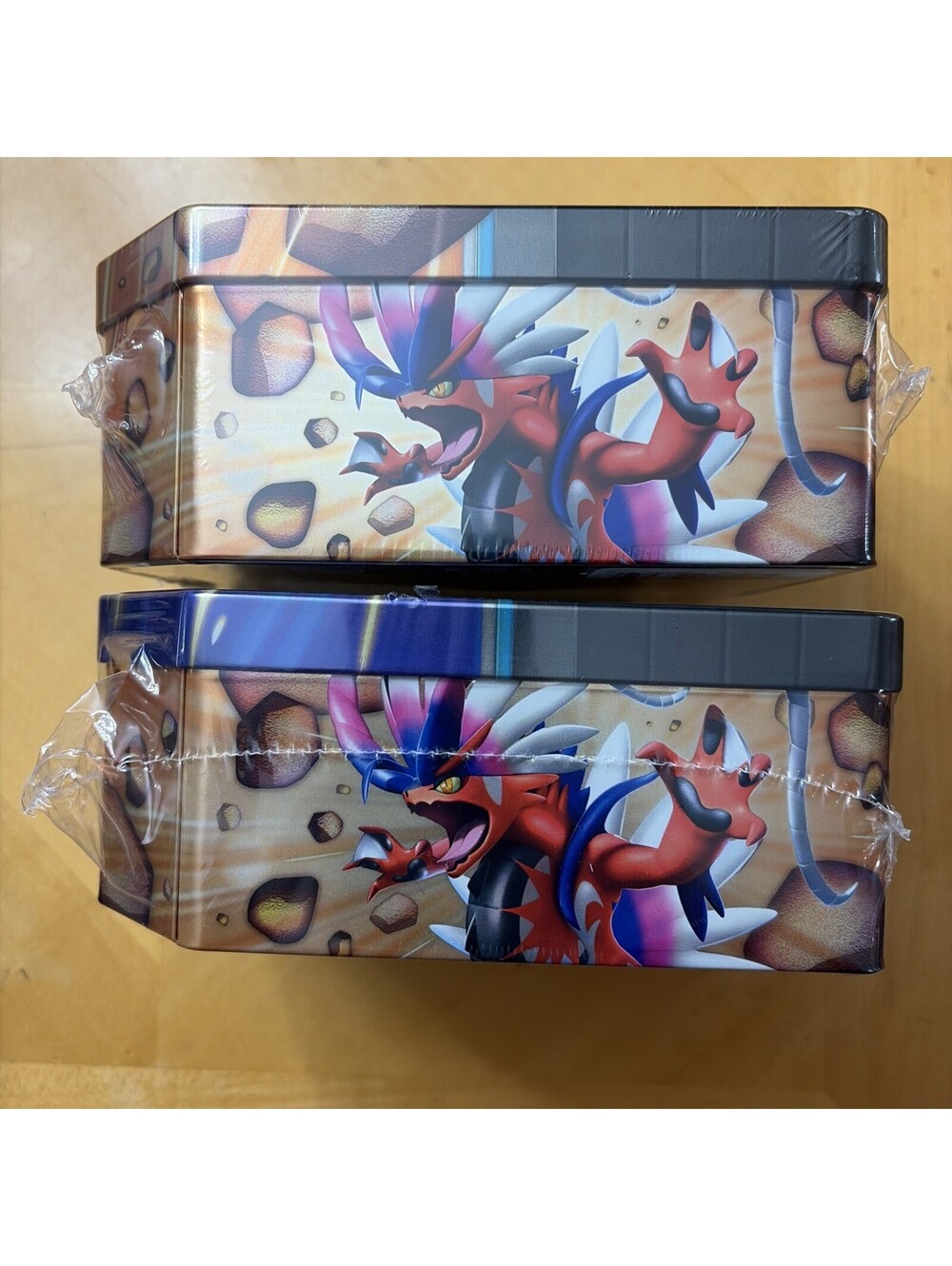 Pokémon TCG Slashing Legends Tin Art Set SEALED Zacian&Koraidon 10 Booster Packs - Picture 5 of 7